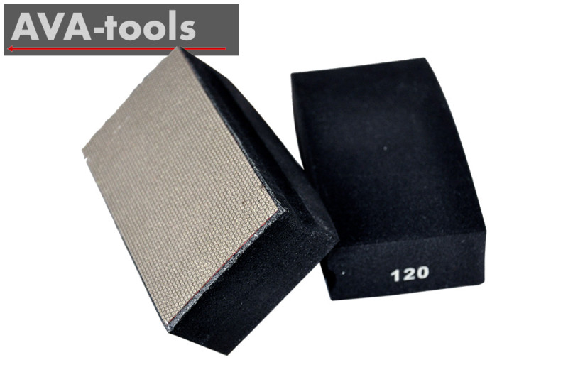 AVA-Tools Diamant schuurblok "curved" P120