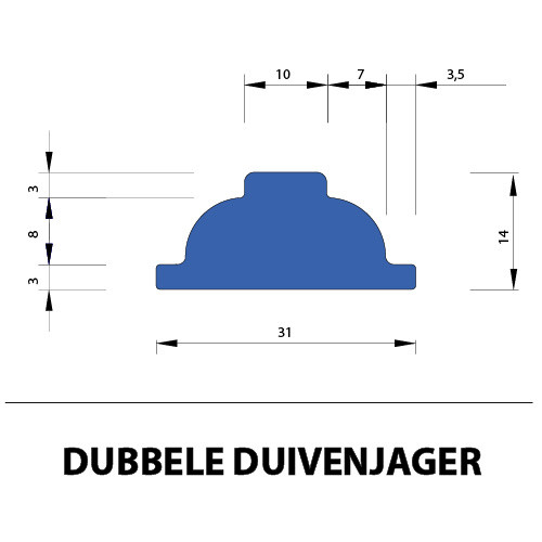 Dubbele duivenjager